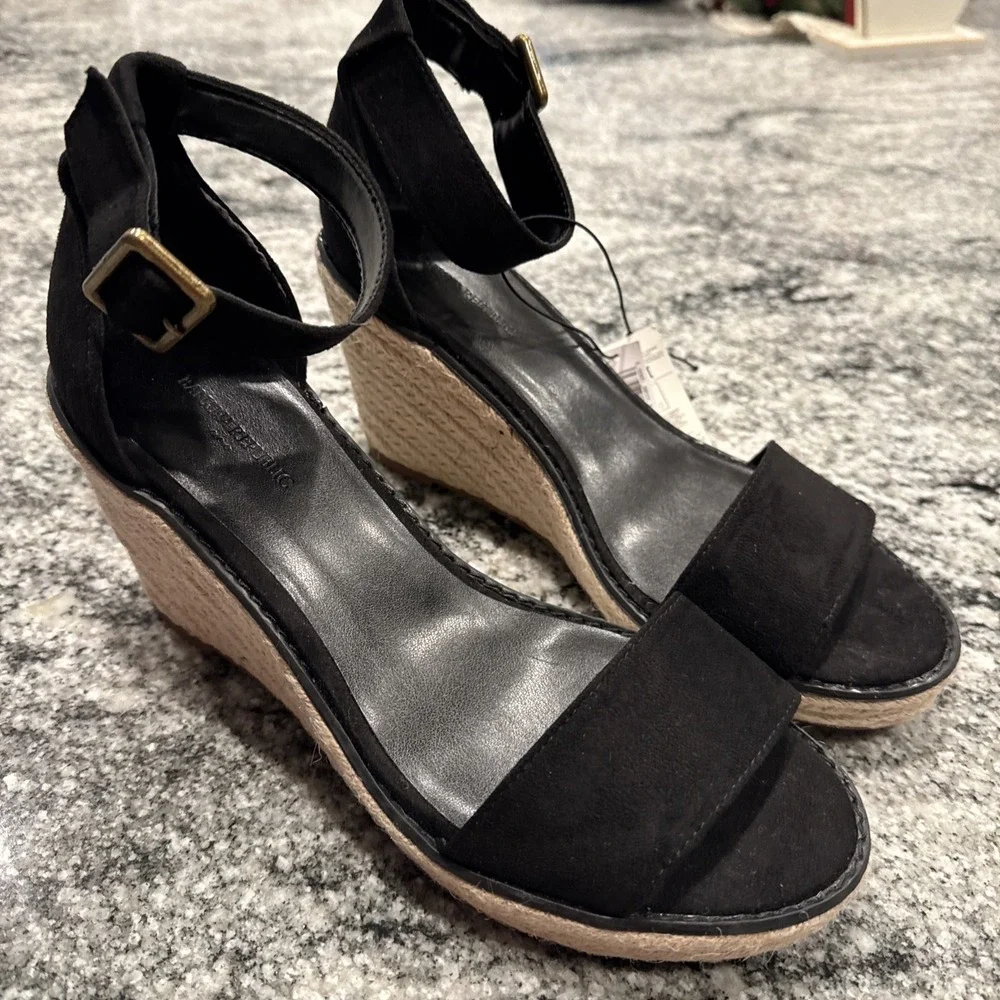 Banana Republic Womens‎ Espadrille Wedge Sandals Size 7.5
